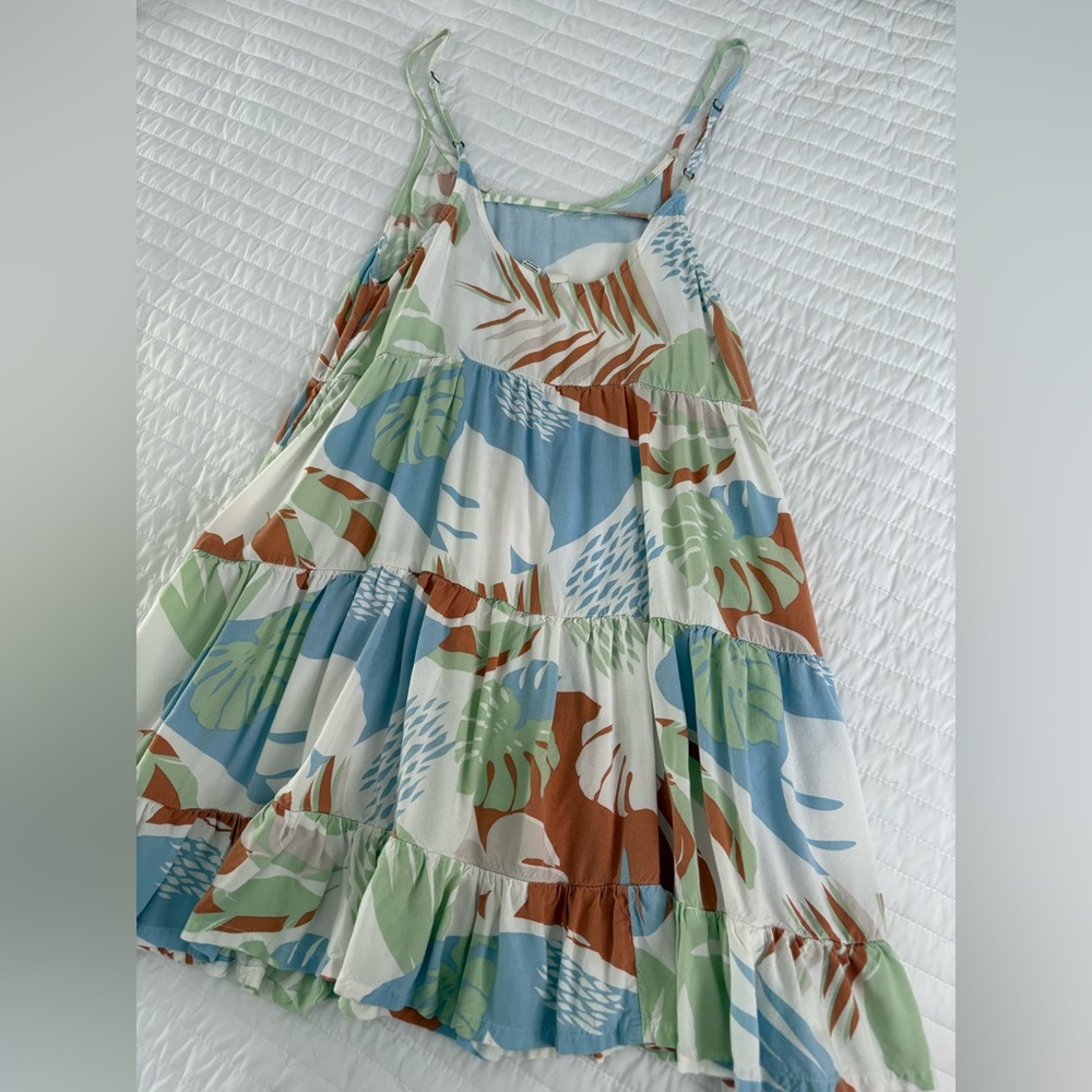 ROXY Tropical Smocked Dress